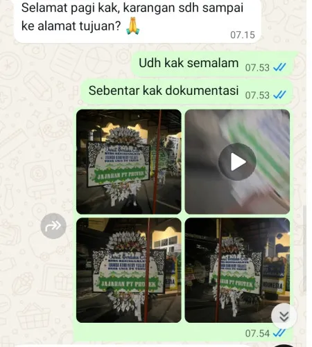 Pengiriman Papan Bunga Selamat Sudirman