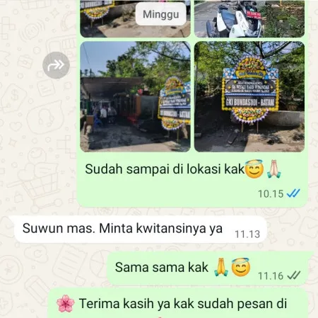 Pengiriman Papan Bunga Duka Sudirman