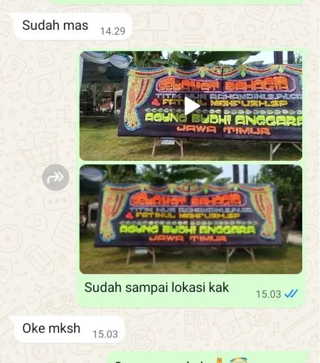 Pengiriman Papan Bunga Sudirman